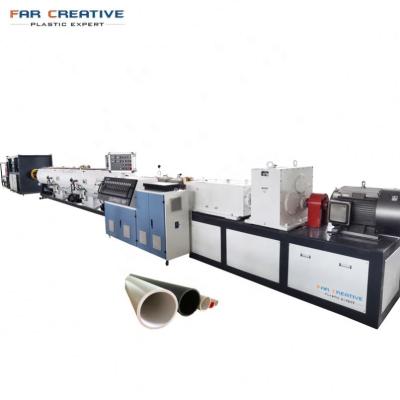 China New Design HDPE PIPE Machine Upvc Plastic Pressure Pipe Piping Making Machine With Low Price for sale