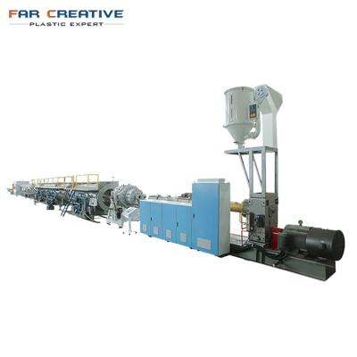 China PUFF High Capacity PP PVC PE Pipe Making Machine Plastic Extruders for sale