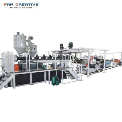 China Hot Selling Sheet ABS Pet Sheet Extruder Machine For Food Packaging Box Pet Sheet Making Machine Made In China for sale