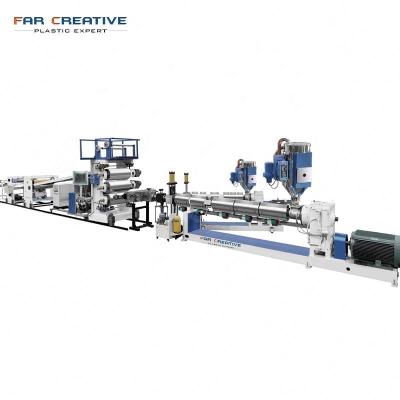 China Brand New Sheet ABS PET Sheet Extruder Machine For Food Packaging Box PET Sheet Making Machine Made In China for sale