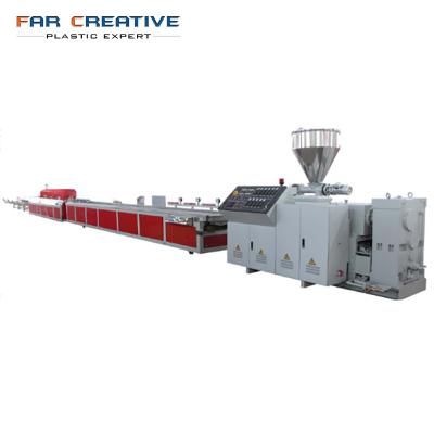 China Profile Mini Plastic Extruder Machine PVC Wall Panel Production Line for sale