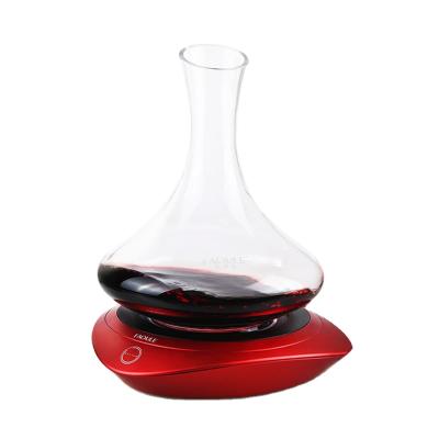 China CLASSIC unique special design hot sale custom spinning wine bottle decanter for sale