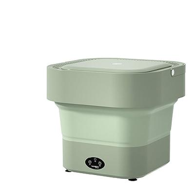 China Wholesale Household Goods Using Small Floor Space Portable Mini Folding Washing Machine for sale