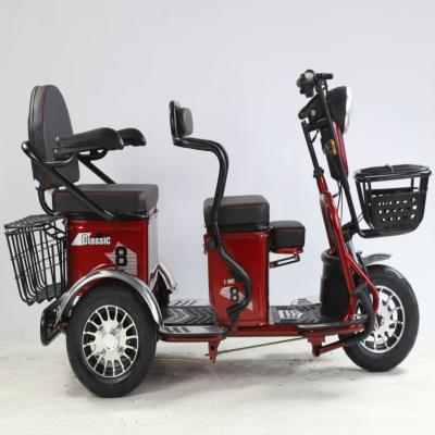 China High Quality Passenger Three Wheels Tricycle 800w 60V Electric Bicycle E-tricycle Scooter Tricycle For Passenger for sale