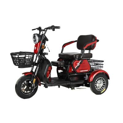 China High Quality Cheap Passenger 500w Three Wheel Bicycle E-tricycle Scooter Electric Tricycle For Adults for sale