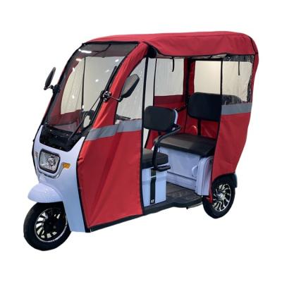 China Factory Direct Electric High Speed ​​Steel 3 Seats Passenger Tricycle /3 Wheel Electric Tricycle Used Edges Electric Food Tricycle For Sale Te koop