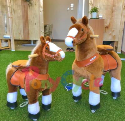 China Ride On Toy PonyCycle New Stuffed Toy On The Wheel Mechanical Horse Simulator for sale