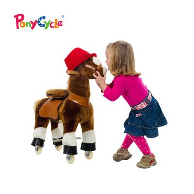 China Ride On Toy PonyCycle China Factory Low Price Children Mechanical Walking Horse for sale