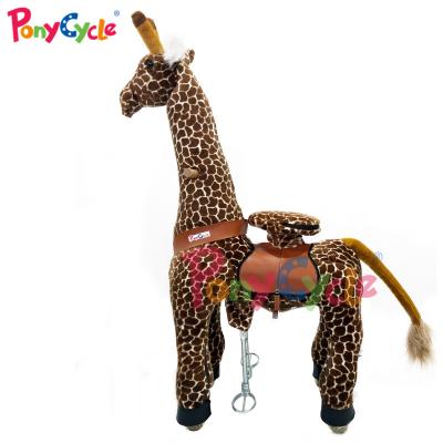 China Ride On Toy Plush Amusement Park Rides Horse Toy Ride On Animal Toy for sale