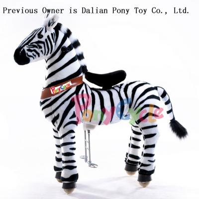 China Ride on Toy Ponycycle Exercise Balance Horse Ride on Pony Horse Toy Kids Ride on Zebra Toy for sale