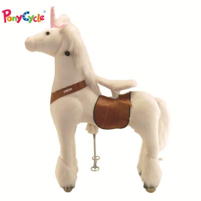 China Ride on Toy Pony Adult Cycle Rodeo Mechanical Horse Walking Mechanical Horse Pony for sale