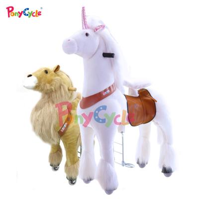 China Ride on Big Toy Pony Cycle Kids Riding Toys Plush Toy Horse for sale