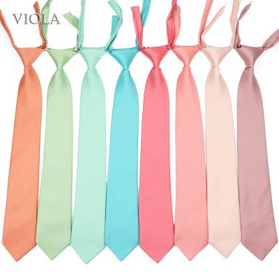 China : Fashion Top Warm Light Colors Lace Green Blue Solid Satin Neck Ties Women Children School Uniform Suit Fashion Headscarf Party Wedding Accessory for sale