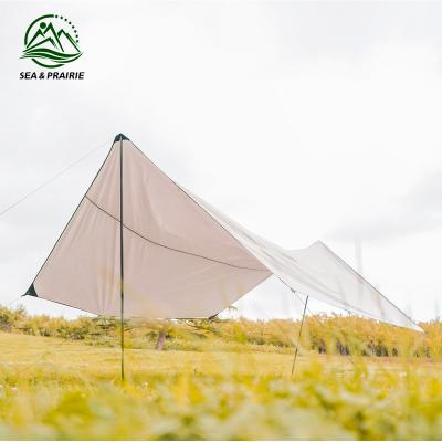 China Sea and grassland hammock fly tent tarp sunshade rainproof camping sunshade and rainproof shelter to increase camping for sale