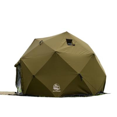 China Breathable Outdoor Homestay Nylon+PVC Dome Hill Stay House Hotel SEA&PRAIRIE Multi-person Hostel Tent B&B Camping Dome Tent Glamping Villa for sale