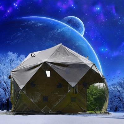 China Breathable Astronomy Lover Galaxy PRAIRIE SEA Stargazer PVC Dome Tents Romantic Stargazing Guesthouse Villa Geometry Solarium Love Hotel Tent for sale