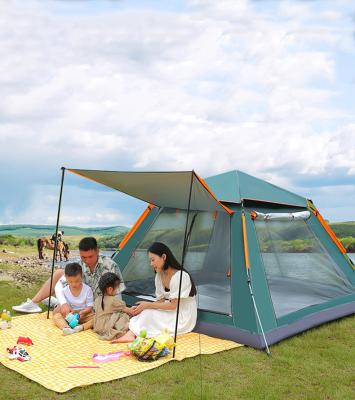 China Skyhiker Breathable Outdoor 3-4 People Beach Camping Field Thickening Rainproof Thickening Bomb-opening Portable Tent for sale