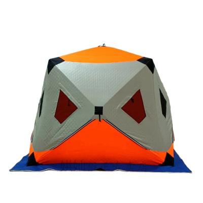 China SEA&PRAIRIE Breathable Pop Up Tent Custom Outdoor Room Portable Sauna Square Hiking Insulated Ice Cube Camping Winter Fishing Tent for sale