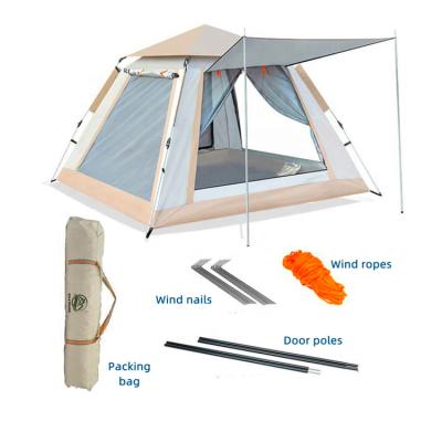 China Breathable Simple Automatic Camping 1 Person 2 Persons 3-4 Persons Rainstorm Thickening Speed-Opening Speed-Opening Single Tent Outdoor Cold-proof Tent for sale