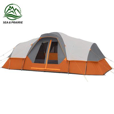 China SEAPRAIRIE Breathable Manufactures Portable Pop Up Large 8-10 Person Camping Extended Outdoor Event Tent for sale