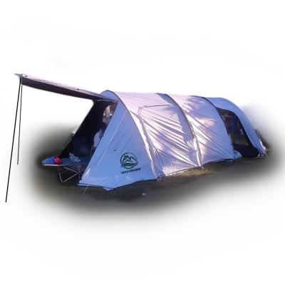 China SEA PRAIRIE Camping Tent Breathable Superior Waterproof Various Style New Style Wear Resistant Against Heavy Rain 3 Rooms 2 Hills Tent for sale