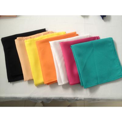 China Hotel Disposable Pink Cheap Polyester Colored Cloth Hotel Table Cloth Towel Beautiful for sale