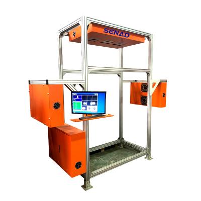 China Three Sides Scan Large Number Conveying Parcel Packet Scan Three Sides Fast In-motion Label Barcode Scanning Machine for sale