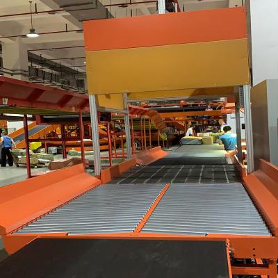 China Intelligent warehouse efficient parcel singulating and matching equipment for e-commerce express warehouse logistics for sale