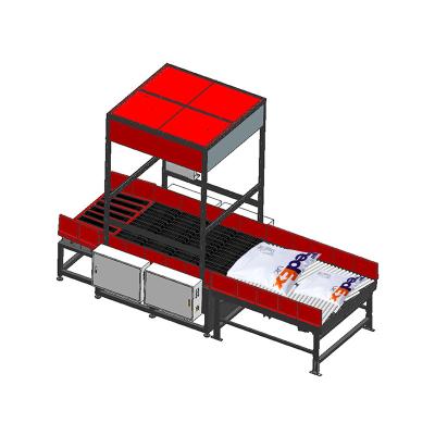 China Warehouse logistics seperate parcel courier machine for sale