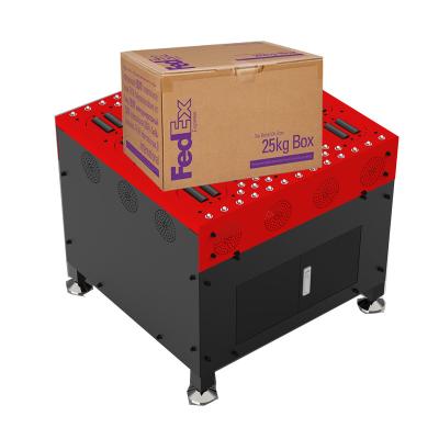 China Wheeled High Efficiency Heat Resistant Courier Modular Parcel Sorter for sale