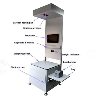 China Ensure Perfectly Working Warehouse Logistics Dws System Dimensioning Weighing Automatic Warehouse System Conveyor Scanning Sorter for sale