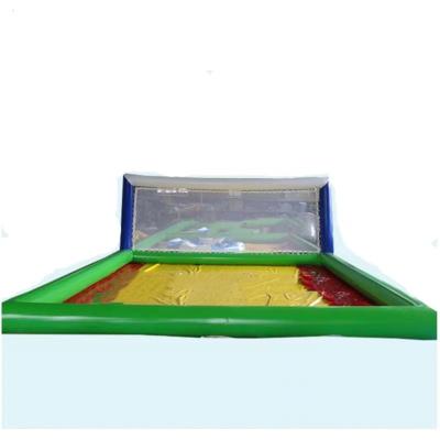 China Beach Water Playground Inflatable Volleyball Inflatable Football for sale