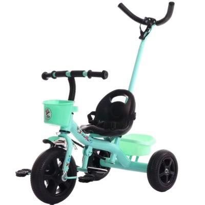 China Newest exercise balance tricycle baby stroller kids/bell tricycle for baby/Eva tire tricycle 3 in 1 for 1 year old baby boys and girls for sale