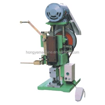 China HY-113J Metal Zipper Semi-automatic Zipper Bottom Stop Stamp Machine (Thread) for sale