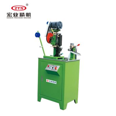 China ZIPPER HY-112N ZYN Automatic nylon zipper bottom stopper machine for machines for making zippers for sale