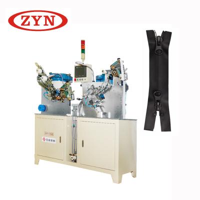 China Zipper Puller Making Machine Full Automatic Double Slider For Nylon Zipper Two Way Zipper for sale