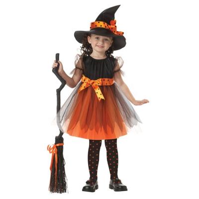 China Dance Stage Performance Witch Skirt Dress Costume Girl Halloween Carnival Party Cosplay Costume for sale