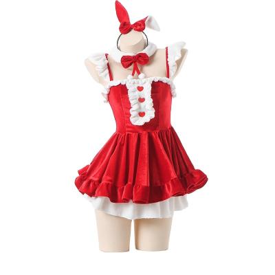 China Costumes Moon Whispers Christmas Costume New Year's Year Cosplay Pure Two-dimensional Rabbit Girl Uniform Cosplay Costume for sale