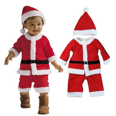 China Hot Sale 95% Cotton Christmas Clothes Set Infants And Toddlers Christmas Costumes for sale