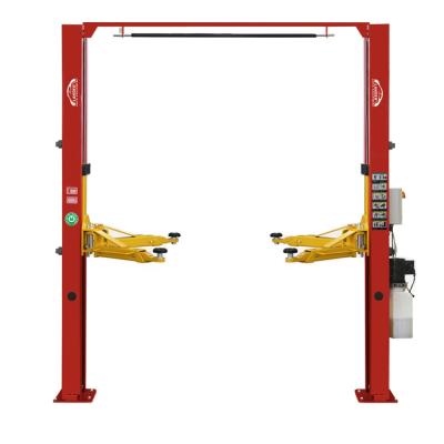 China Cheap Price Auto Lock Auto Release Clear Floor 2 Post Car Lift for sale