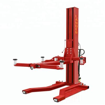 China For Parking 2.7ton Movable Single Post Car Lift / Garage Lift for sale