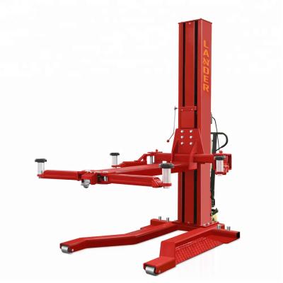 China For Parking Portable Single Post Single Lock Release Parking Lift for sale