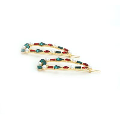 China Fashion Korea East Gate Crystal Hairpin Pearl High-grade Feeling Temperament One-l for sale