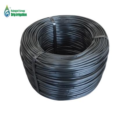 China Embedded Round Plastic PE Emitter Drip Irrigation Pipe for sale