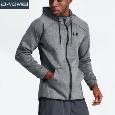 China New Product Custom Made Men's Jackets Gym Sports Training Running Hoodie Tracksuits Wear Jacket Anti-UV for sale