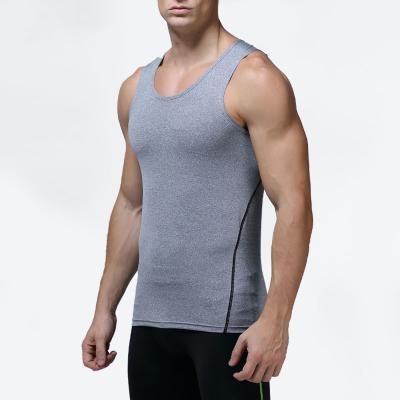 China Customized QUICK DRY men's sports clothing manufacturers mask wholesale gym bodybuilding T-shirt compression clothing for sale