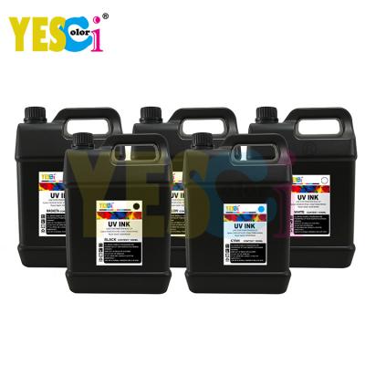 China For Wide Format Printer Yes-Colorful Special LED UV HARD INK For RICOH GEN 6 GEN 5 FOR KONICA 5693 Series Printhead Flatbed Printer Glass PVC Ceramic for sale