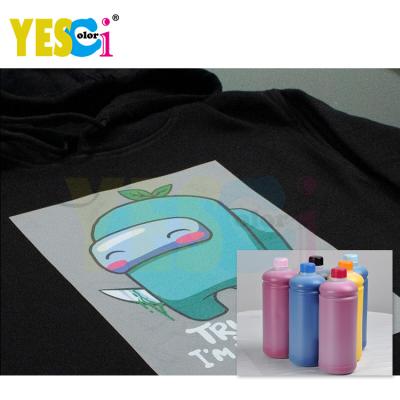 China For wide format printer Factory Price directly to film plastisol white dye cmyk ink digital heat transfer printing DTF ink for Epson printers for sale