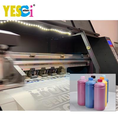 China For Wide Format Printer Yes-Colorful High Quality DTF Ink l1800 1000ml White Textile Dye DTF Ink For Epson l1805 P800 DX5 DX7 F2000 F2100 for sale