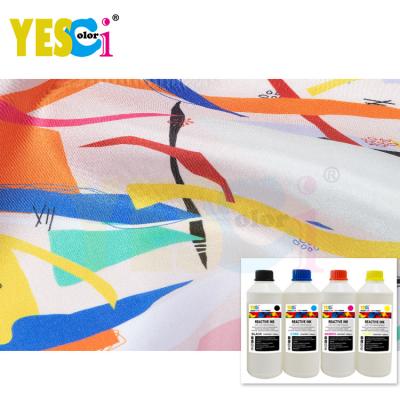 China For Wide Format Yes-Colorful Inkjet Textile Printer Printing Reactive Ink For Protein Fabric Silk And Wool For Epson/Ricoh Printerhead for sale